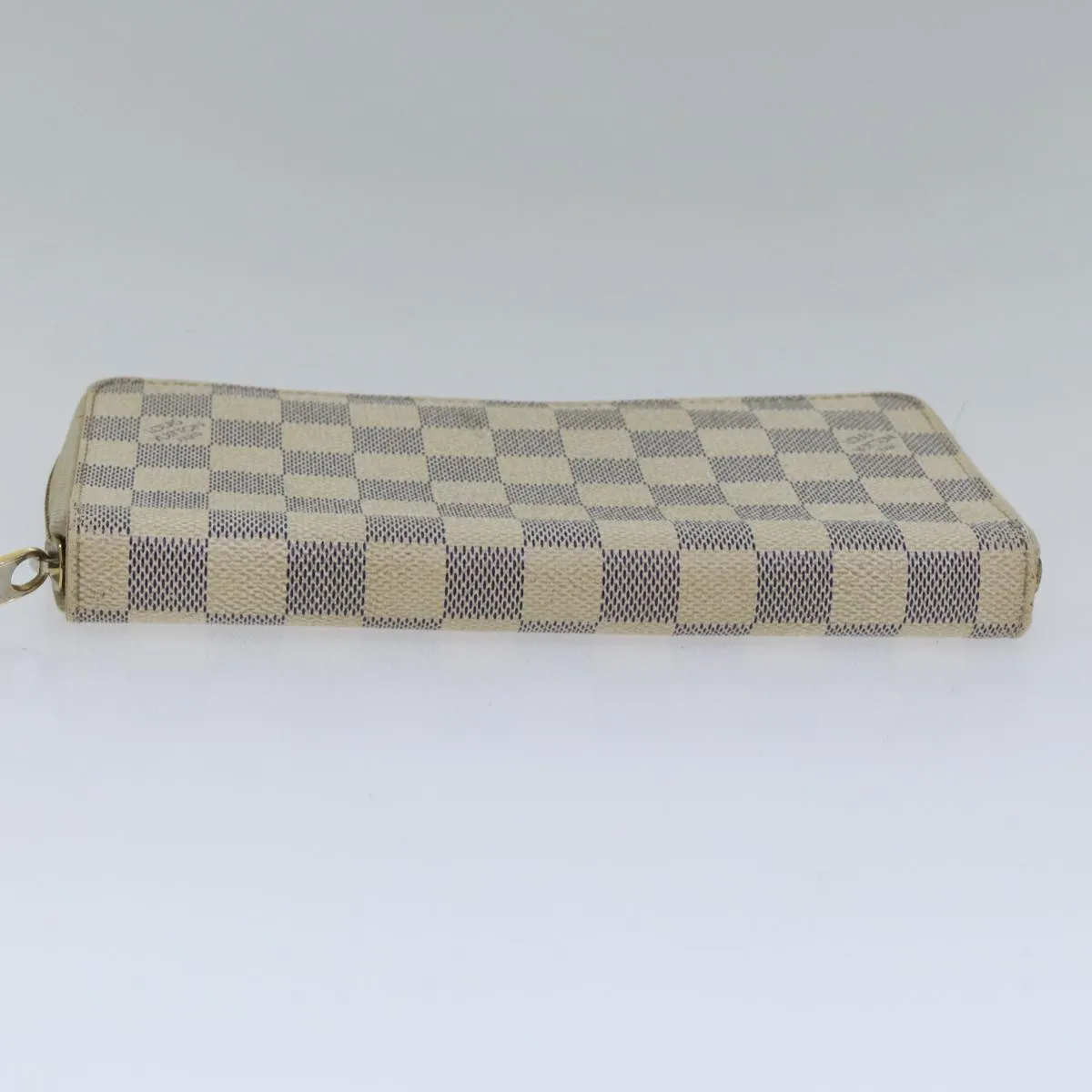Trendy Inspired Louis Vuitton Damier Azur Zippy Wallet Long Wallet N60019 Lv Auth 89303