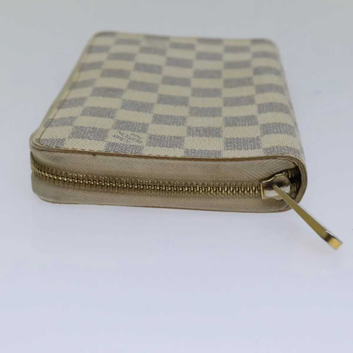 Trendy Inspired Louis Vuitton Damier Azur Zippy Wallet Long Wallet N60019 Lv Auth 89303