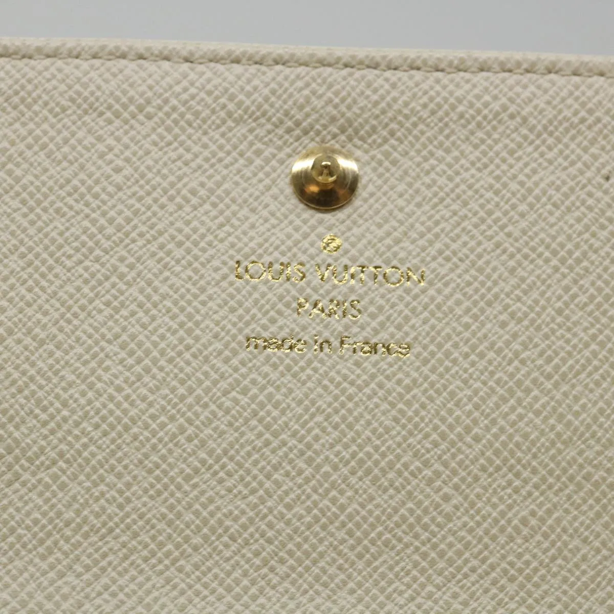 Trendy Inspired Louis Vuitton Mini Lin Porte Monnaie Bier Cartes Crdit Dunne M95309 Auth 56957