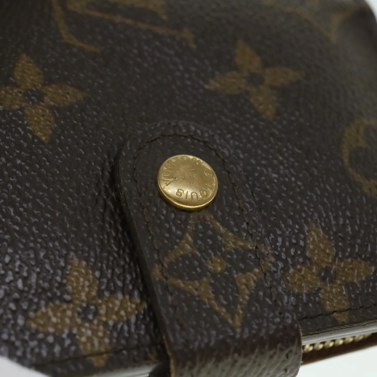 Trendy Inspired Louis Vuitton Monogram Compact Zip Wallet M61667 Lv Auth 52871