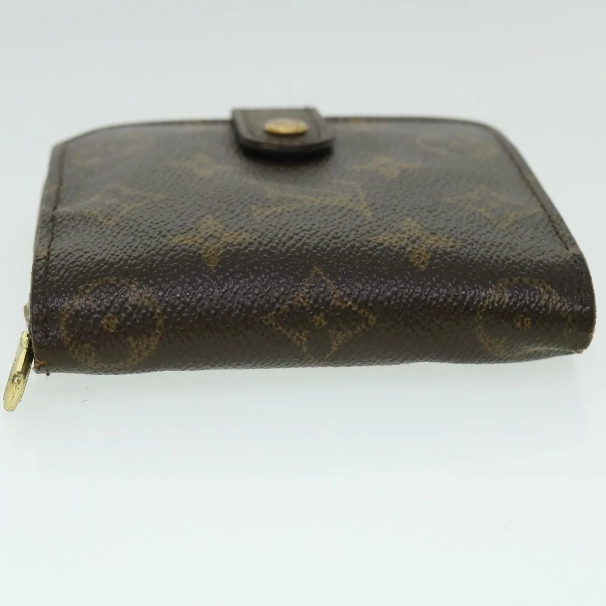 Trendy Inspired Louis Vuitton Monogram Compact Zip Wallet M61667 Lv Auth 52871