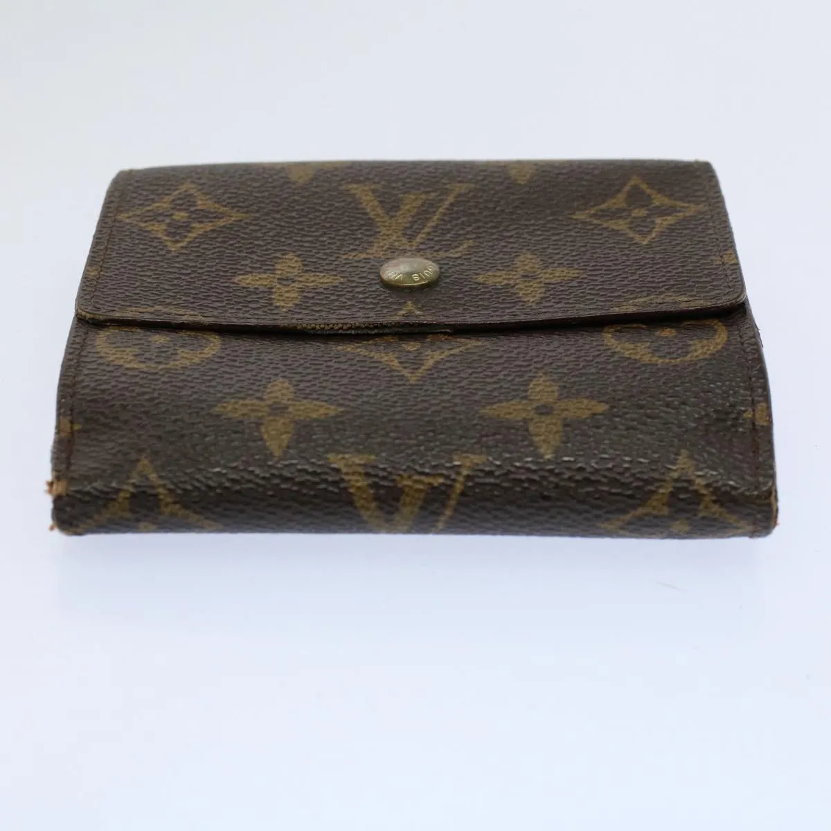 Trendy Inspired Louis Vuitton Monogram Porte Monnaie Bier Cartes Crdit Wallet M61652 Auth Ep2466