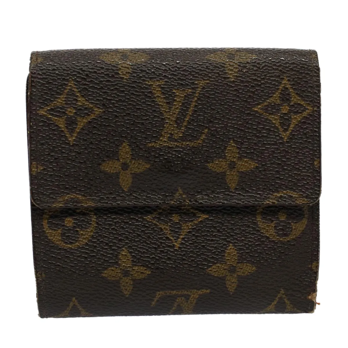 Trendy Inspired Louis Vuitton Monogram Porte Monnaie Bier Cartes Crdit Wallet M61652 Auth Ep2466