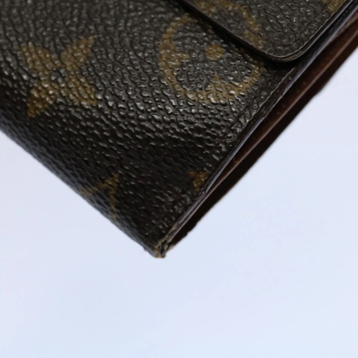 Trendy Inspired Louis Vuitton Monogram Porte Monnaie Bier Cartes Crdit Wallet M61652 Auth Ep2466