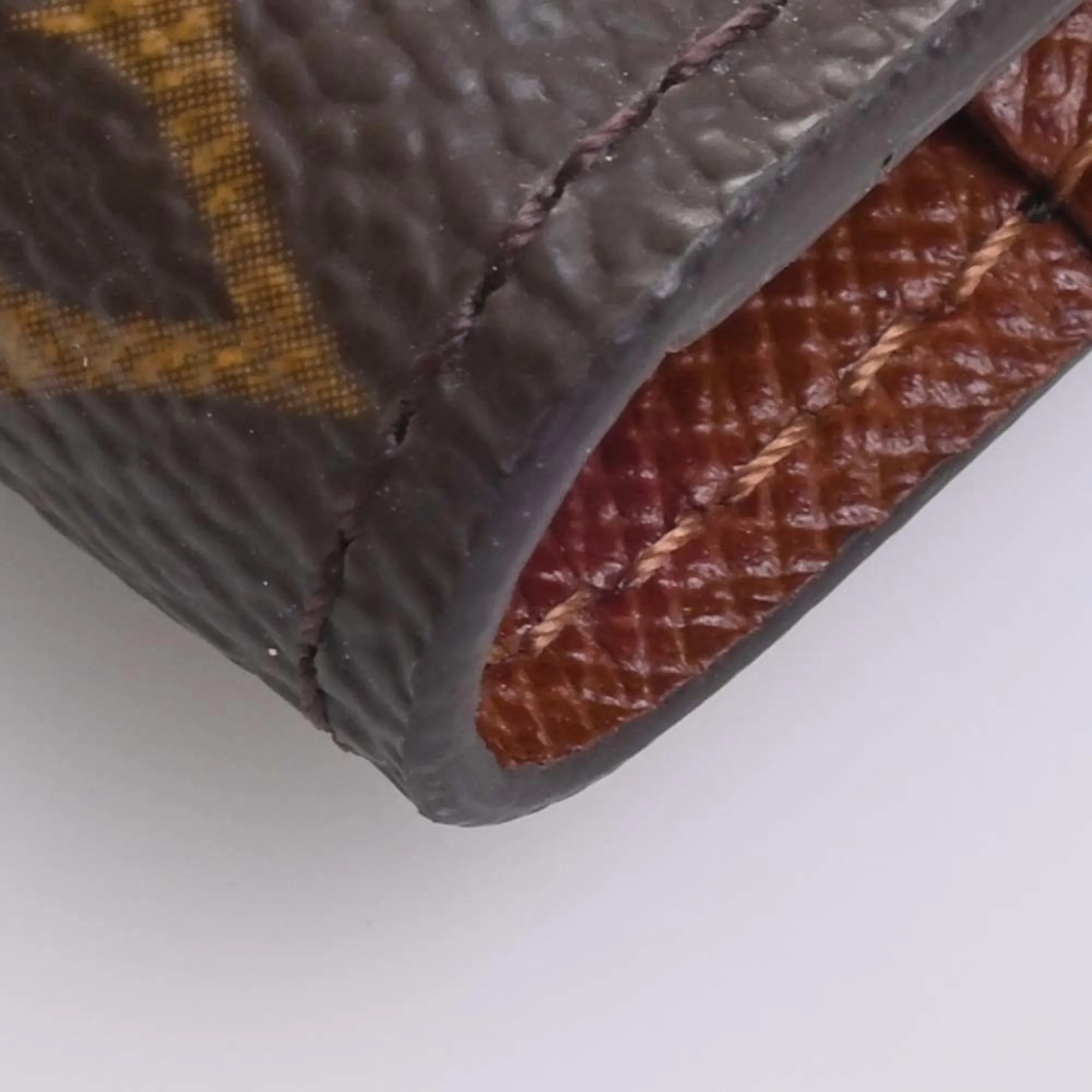 Trendy Inspired Louis Vuitton Monogram Portefeuille International Tri-fold Long Wallet M61217 Brown Women's