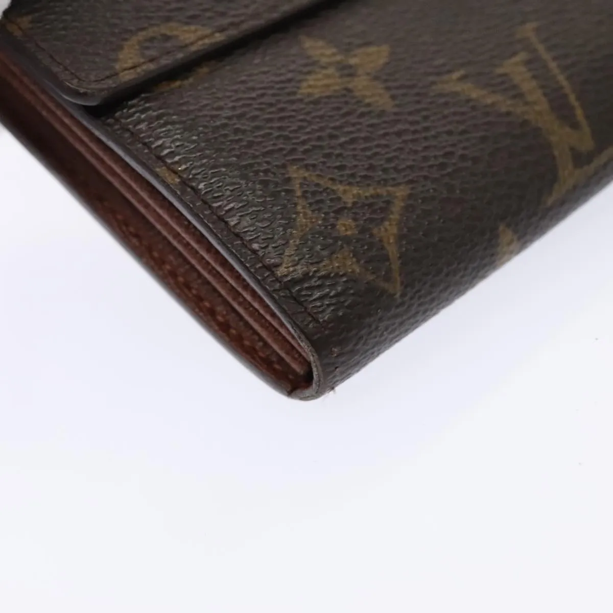 Trendy Inspired Louis Vuitton Monogram Portefeuille Sarah Long Wallet M60531 Lv Auth Bs17395