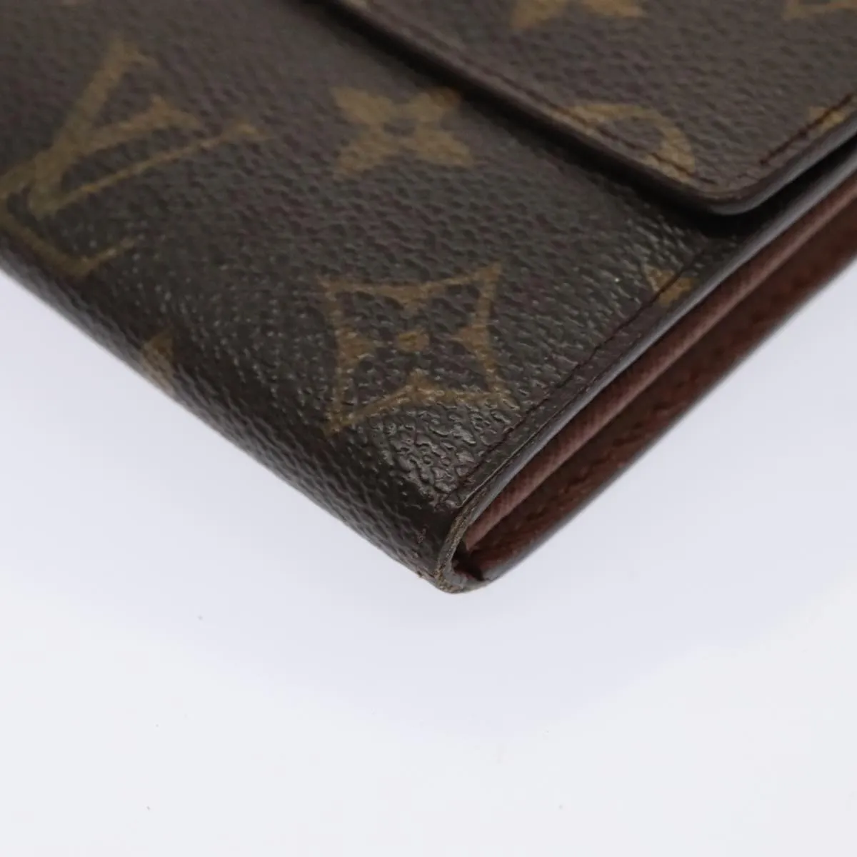 Trendy Inspired Louis Vuitton Monogram Portefeuille Sarah Long Wallet M60531 Lv Auth Bs17395