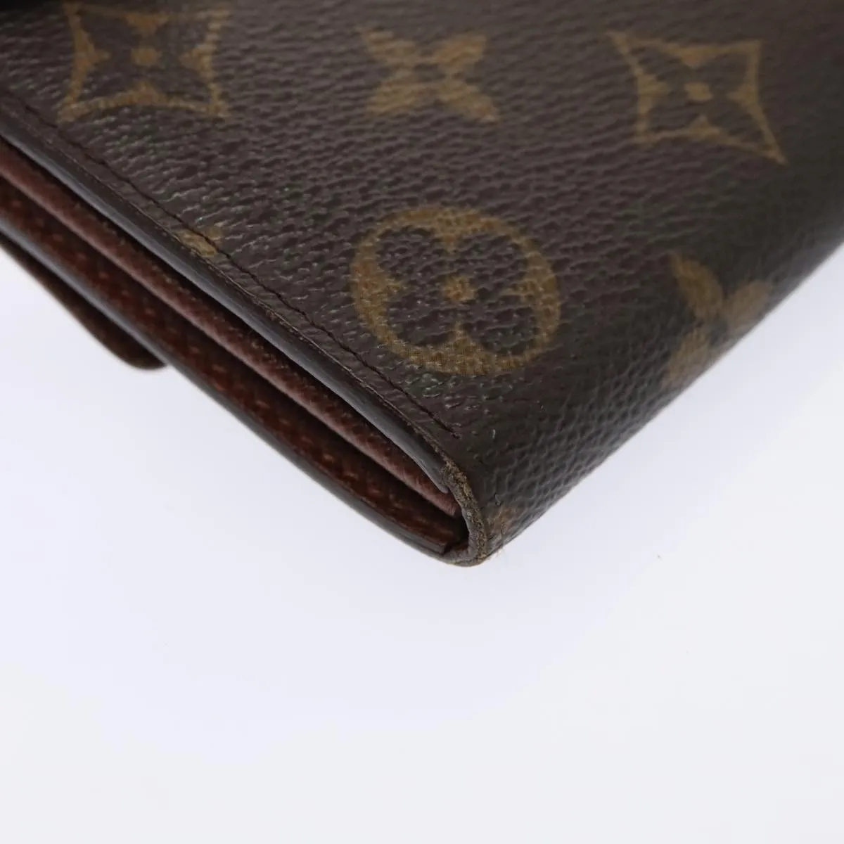Trendy Inspired Louis Vuitton Monogram Portefeuille Sarah Long Wallet M60531 Lv Auth Bs17395