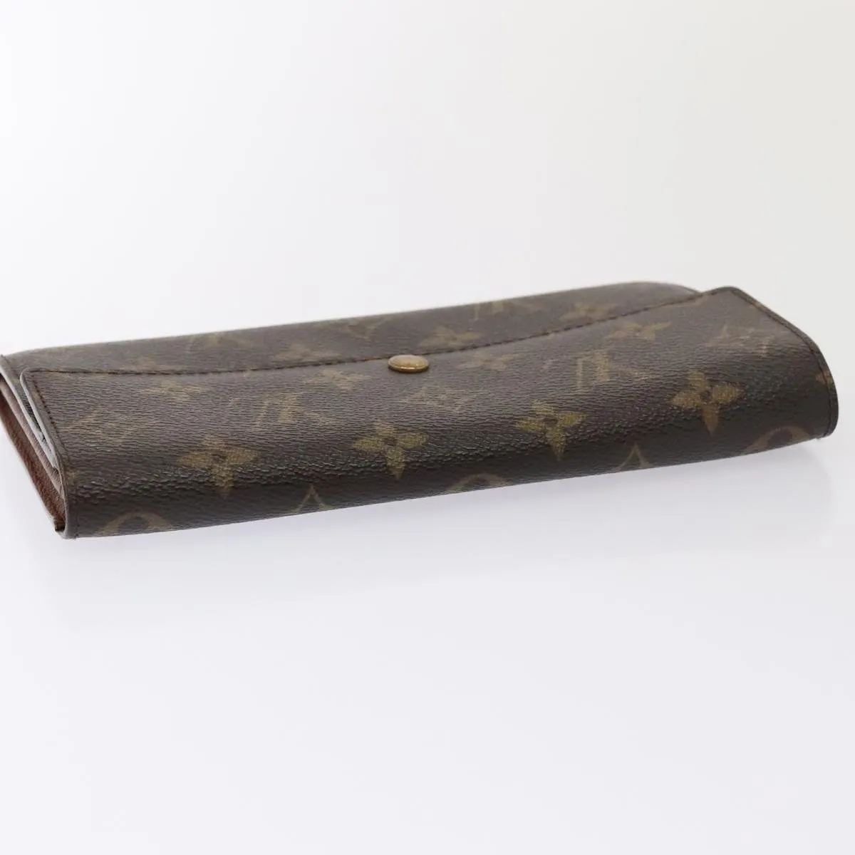 Trendy Inspired Louis Vuitton Monogram Portefeuille Sarah Long Wallet M60531 Lv Auth Bs17395