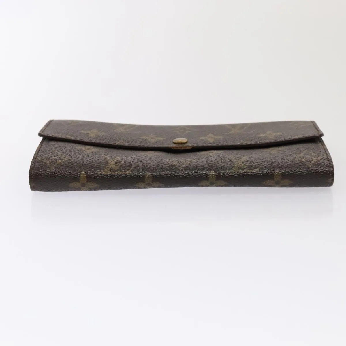 Trendy Inspired Louis Vuitton Monogram Portefeuille Sarah Long Wallet M60531 Lv Auth Bs17395
