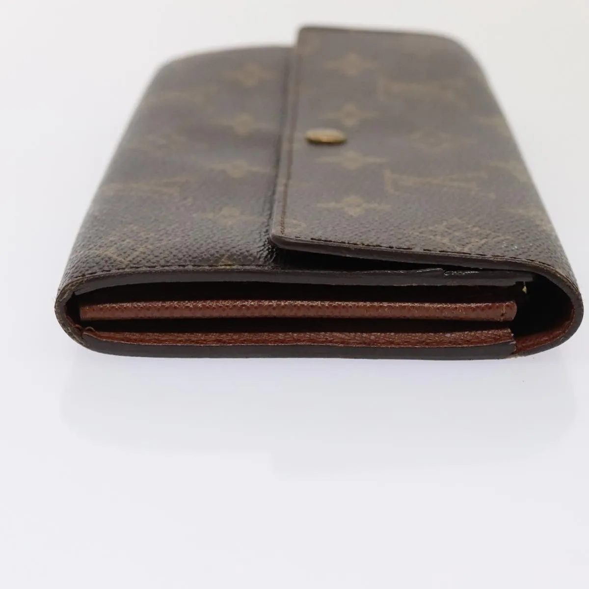 Trendy Inspired Louis Vuitton Monogram Portefeuille Sarah Long Wallet M60531 Lv Auth Bs17395