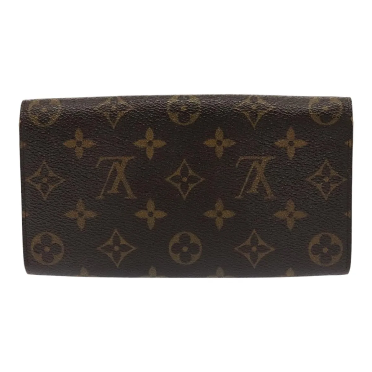 Trendy Inspired Louis Vuitton Monogram Portefeuille Sarah Long Wallet M60531 Lv Auth Bs17395