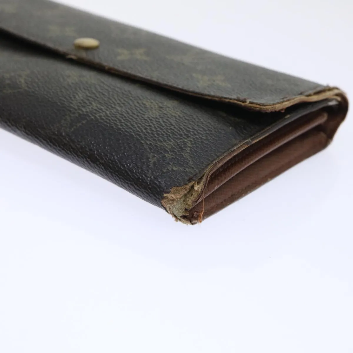 Trendy Inspired Louis Vuitton Monogram Portefeuille Sarah Long Wallet M61734 Lv Auth 54063