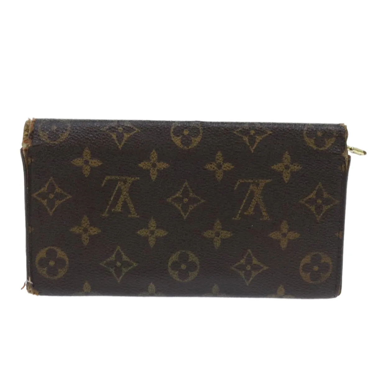 Trendy Inspired Louis Vuitton Monogram Portefeuille Sarah Long Wallet M61734 Lv Auth 54063