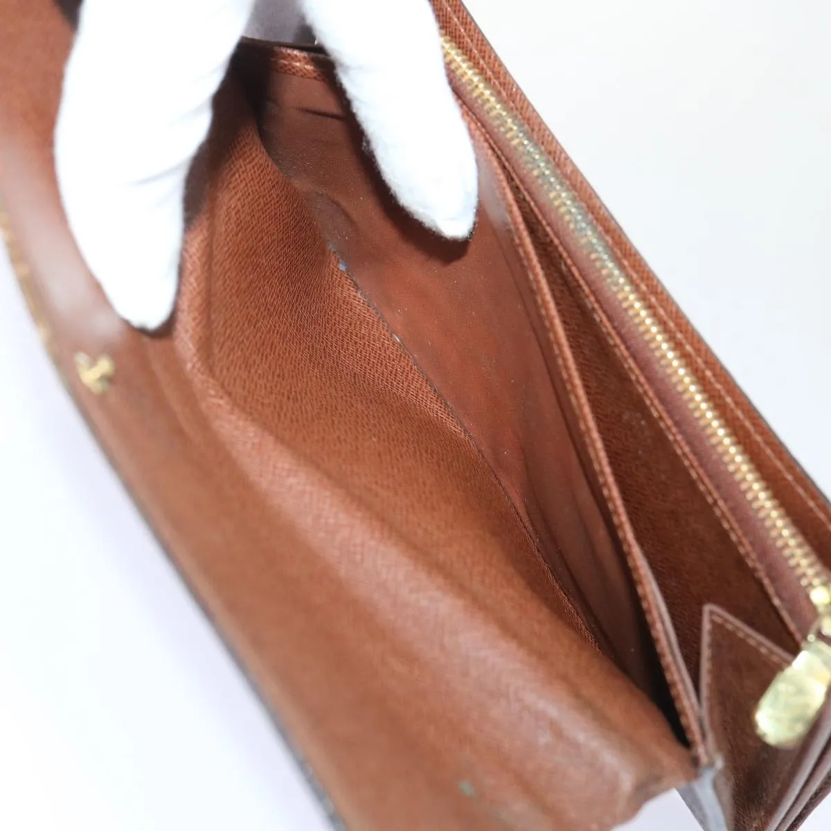 Trendy Inspired Louis Vuitton Monogram Portefeuille Sarah Long Wallet M61734 Lv Auth 54063