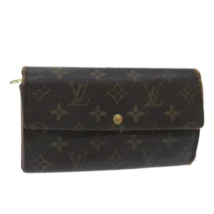 Trendy Inspired Louis Vuitton Monogram Portefeuille Sarah Long Wallet M61734 Lv Auth 54063
