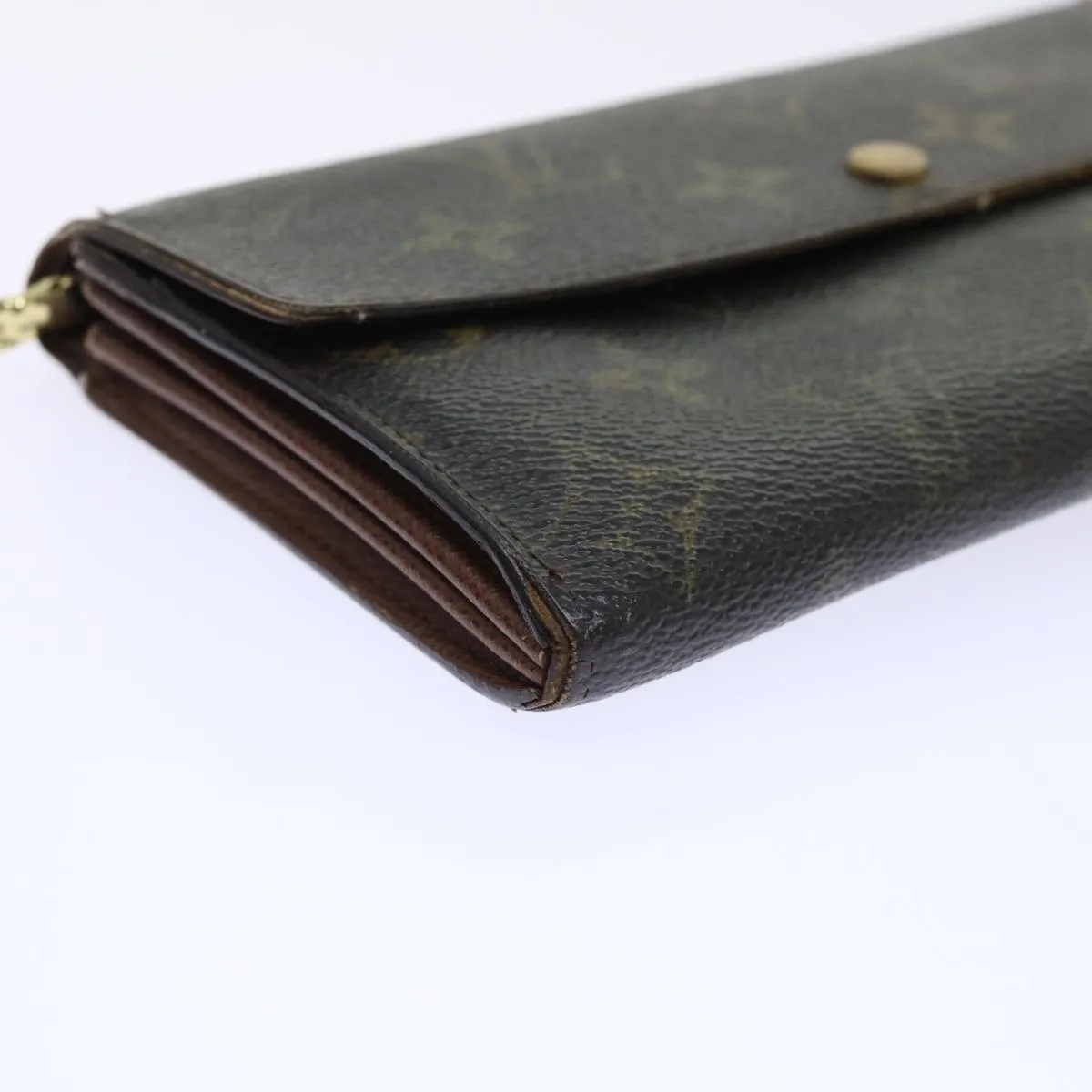 Trendy Inspired Louis Vuitton Monogram Portefeuille Sarah Long Wallet M61734 Lv Auth 54063