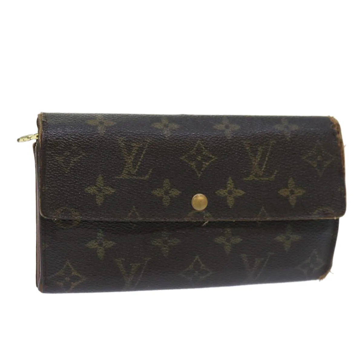 Trendy Inspired Louis Vuitton Monogram Portefeuille Sarah Long Wallet M61734 Lv Auth 54063