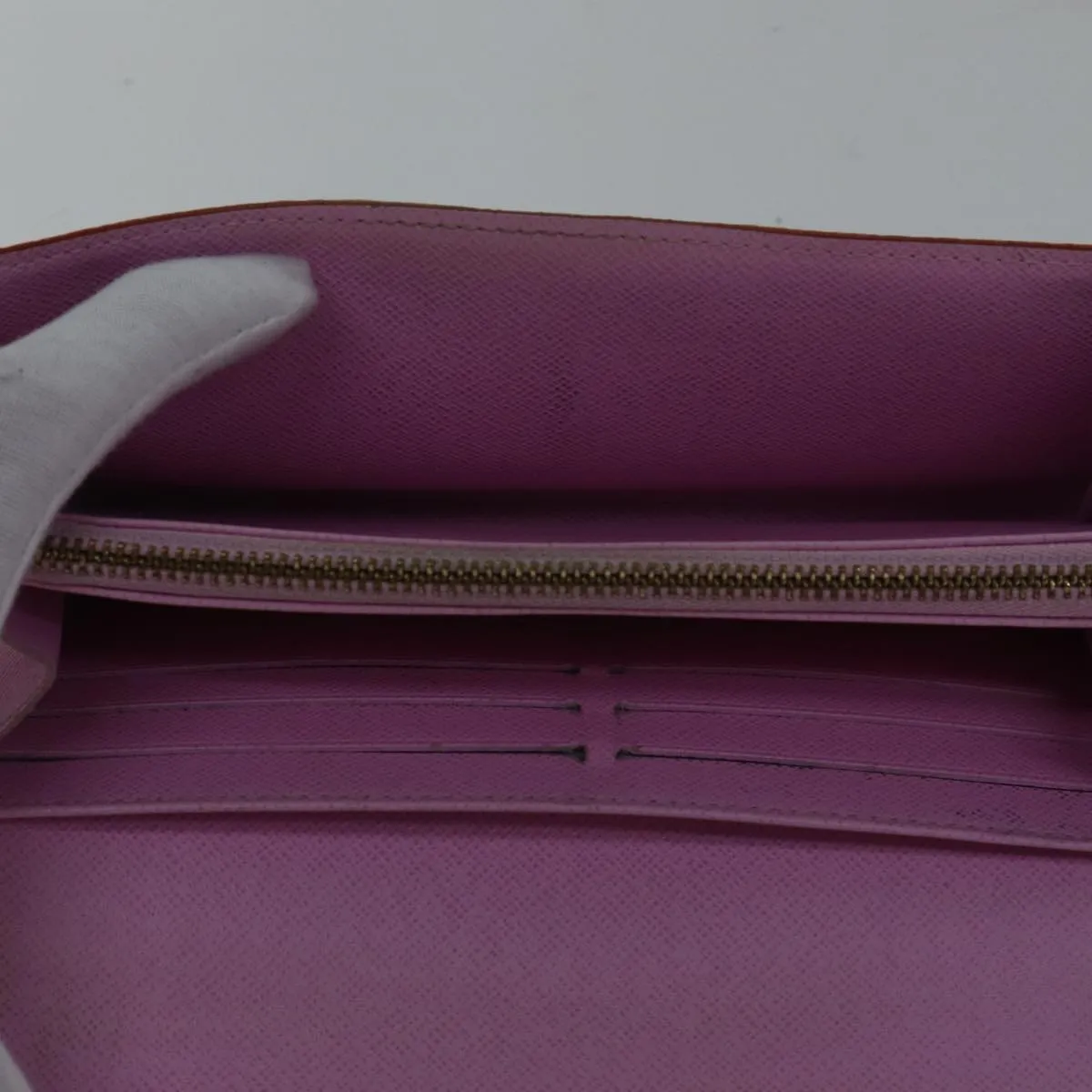 Trendy Inspired Louis Vuitton Multicolor Portefeuille Sarah Wallet White M93532 Lv Auth 87796