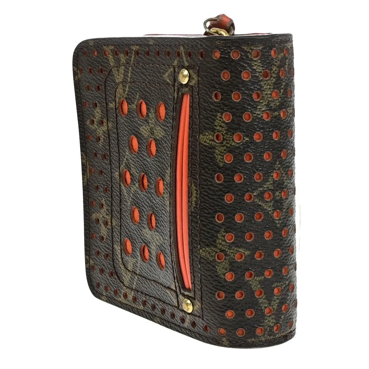 Trendy Inspired Louis Vuitton Perfo Compact Wallet