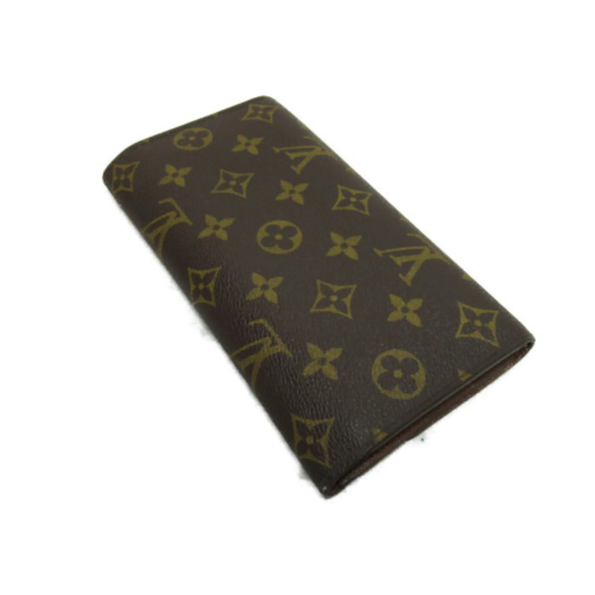 Trendy Inspired Louis Vuitton Porte Tresor Brown Monogram Pvc Coated Canvas M61215