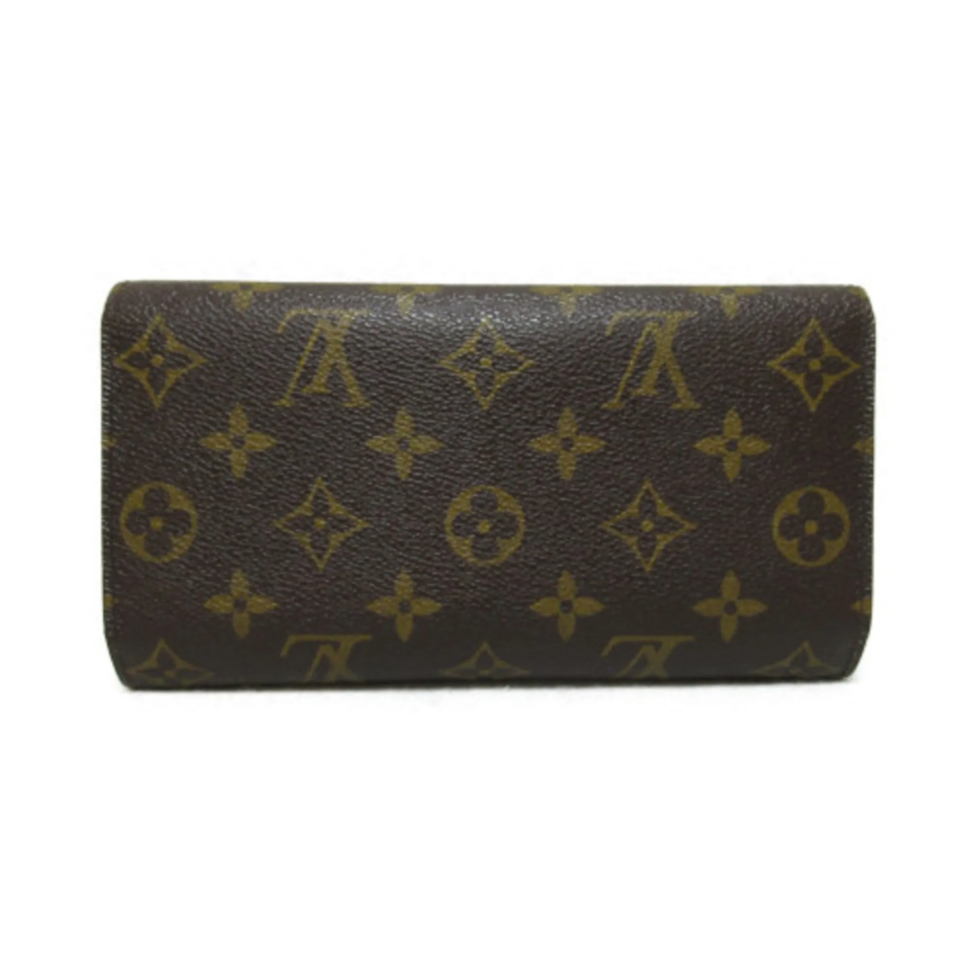 Trendy Inspired Louis Vuitton Porte Tresor Brown Monogram Pvc Coated Canvas M61215