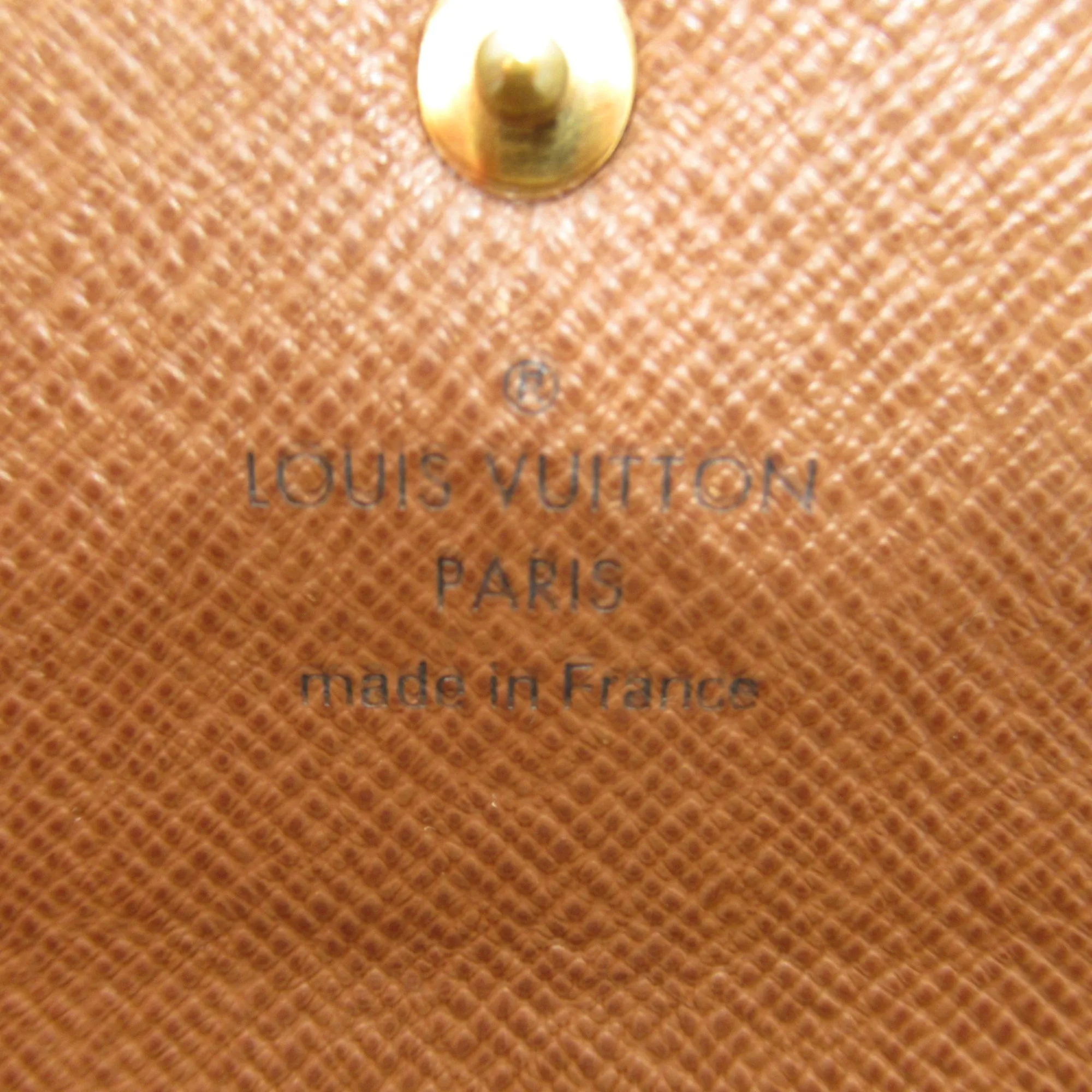 Trendy Inspired Louis Vuitton Porte Tresor Brown Monogram Pvc Coated Canvas M61215