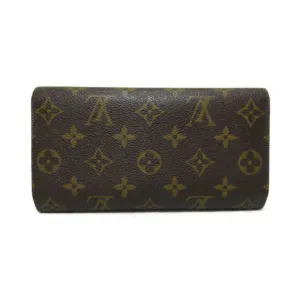 Trendy Inspired Louis Vuitton Porte Tresor Brown Monogram Pvc Coated Canvas M61215