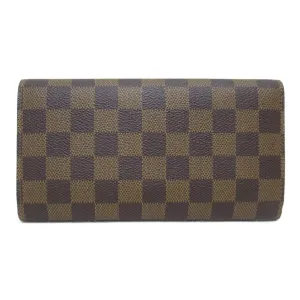 Trendy Inspired Louis Vuitton Porte Tresorlong Wallet Brown Damier Pvc Coated Canvas N61215
