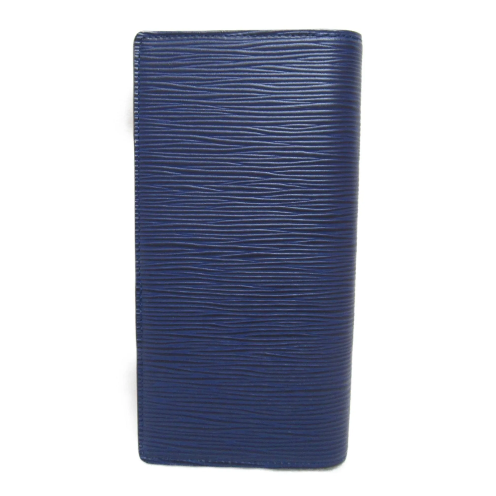 Trendy Inspired Louis Vuitton Portefeiulle Braza Bifold Long Wallet Navy Epi Leather M81371