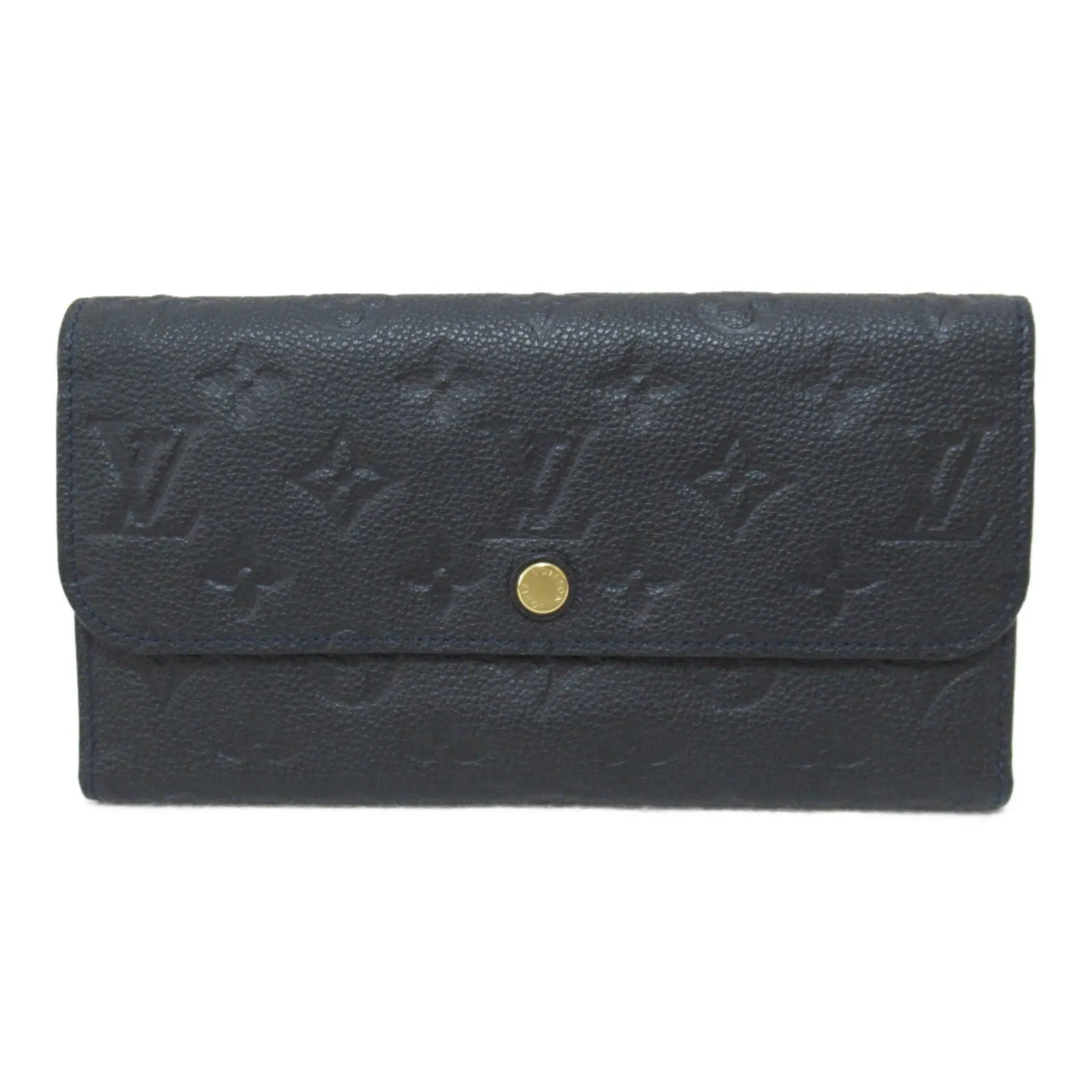 Trendy Inspired Louis Vuitton Portefeiulle Virtuos Navy Infini Monogram Empreinte Leather M60258