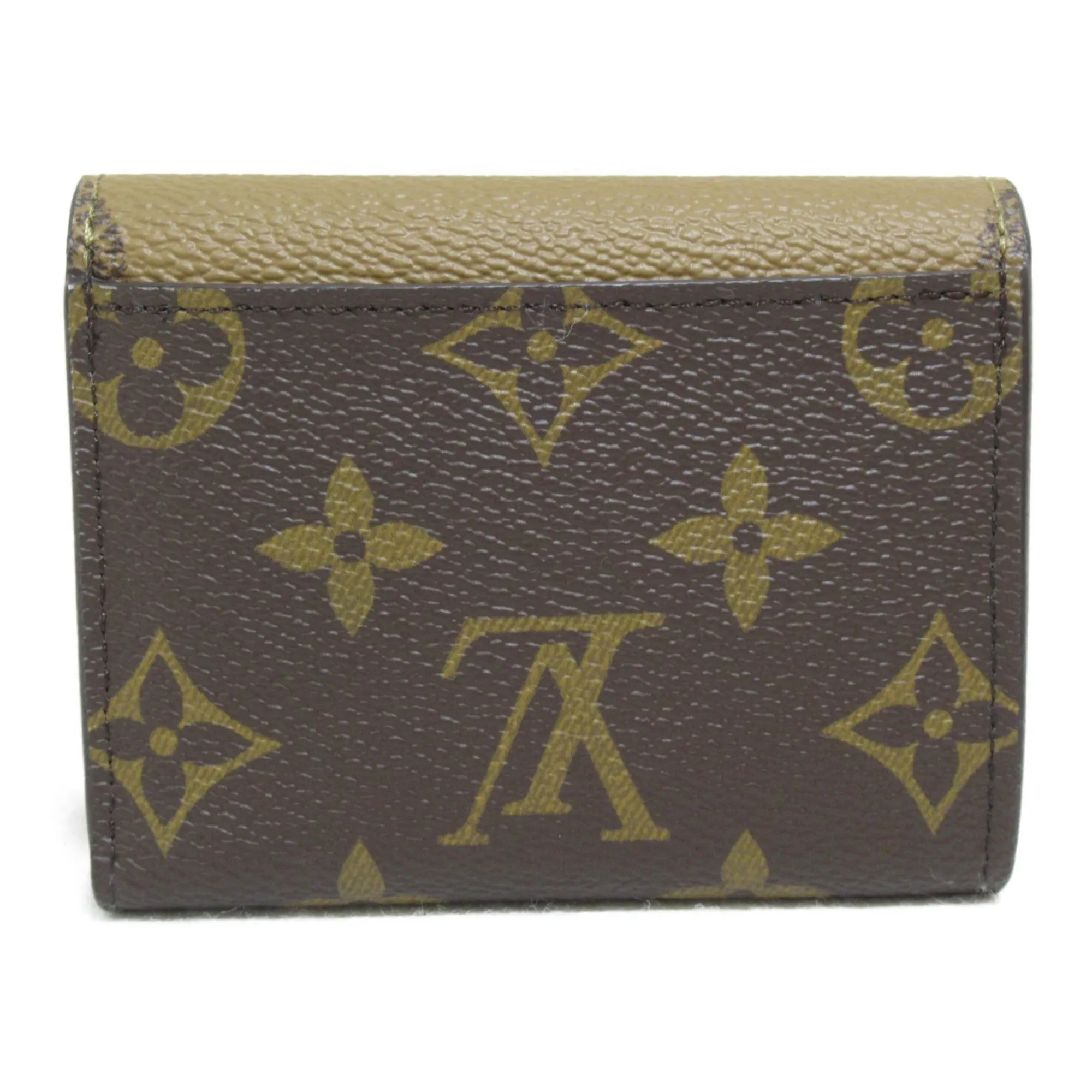 Trendy Inspired Louis Vuitton Portefeiulle Zoe Tri-fold Wallet Brown Monogram / Giant Pvc Coated Canvas M80725