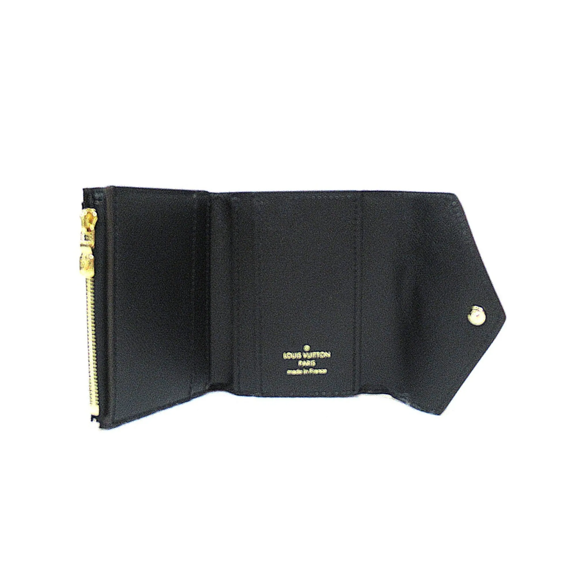 Trendy Inspired Louis Vuitton Portefeiulle Zoe Tri-fold Wallet Brown Monogram / Giant Pvc Coated Canvas M80725