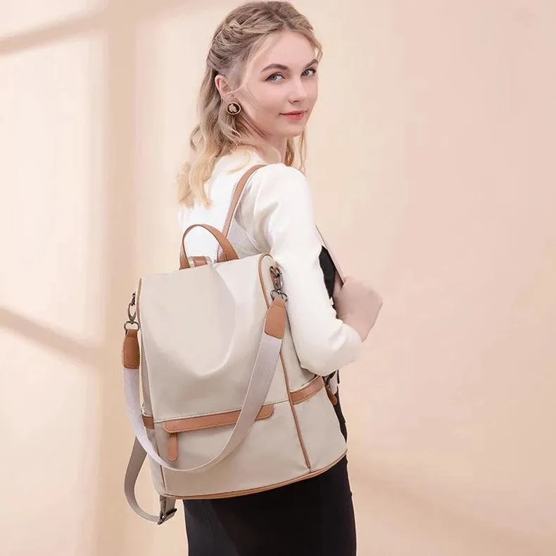 Waterproof Oxford Backpack – Stylish & Secure Anti-Theft Travel & Schoolbag