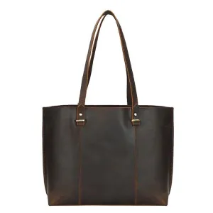 Woosir Women Vintage Leather Tote Handbags for Work
